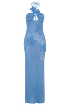 Beverly Floral Appliqué Crochet Maxi Dress